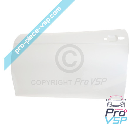 Left door outer panel origin (pearly white)