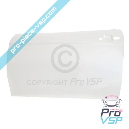 Exterior left door panel original ( pearly white) for Aixam Sensation Emotion