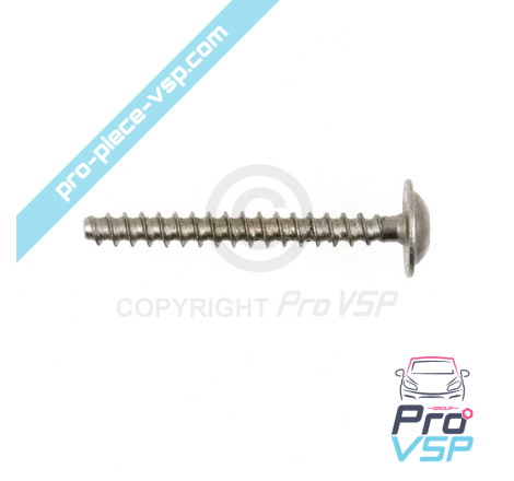 Front shock absorber fixing screw