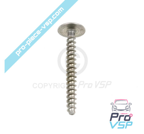 Front shock absorber fixing screw