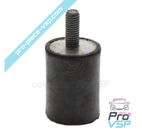 Silent exhaust block