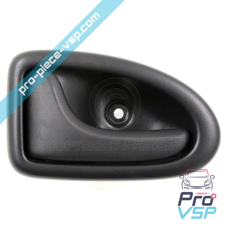 Poignée de porte intérieure gauche noire pour Microcar Mgo 1 et 2 , M8 , F8C , Ligier JSRC