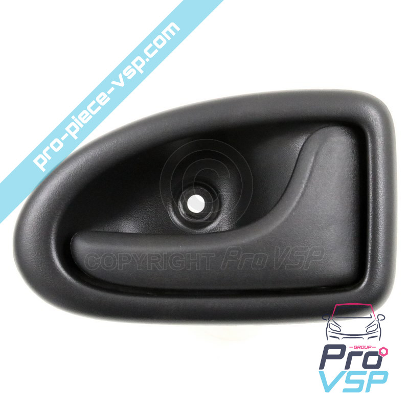 Poignée de porte intérieure droite noire pour Microcar Mgo 1 et 2 , M8 , F8C , Ligier JSRC