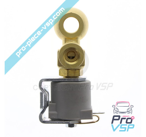 Motor stop solenoid valve