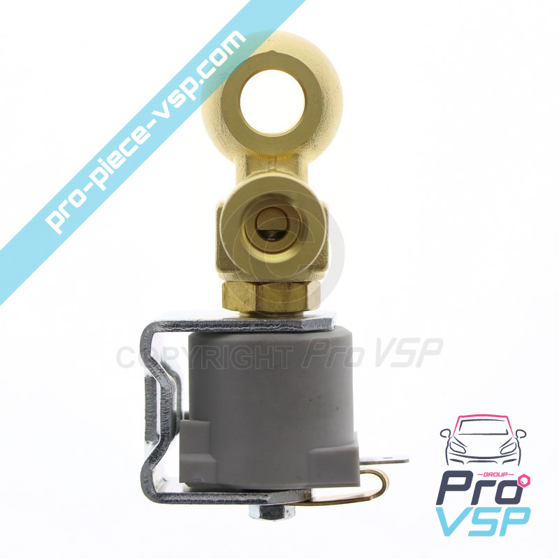 Motor stop solenoid valve