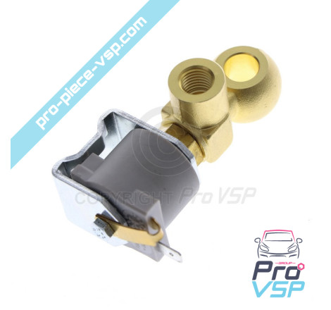 Motor stop solenoid valve