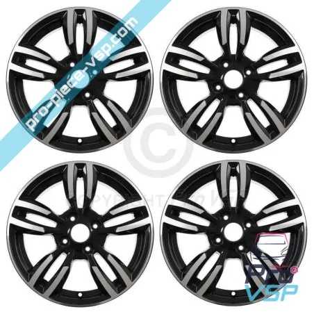 Pacote de RIM de alumínio de 15 polegadas para Ligier JS50 e JS50L Fase 3, JS60