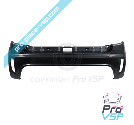 Shock trasero original (negro intenso)