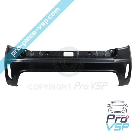 Origine paraurti posteriore (nero intenso)