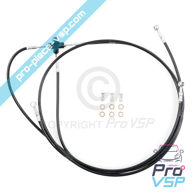 Rear brake hose