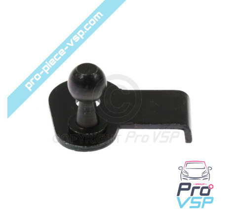Right fixing of tailgate cylinder