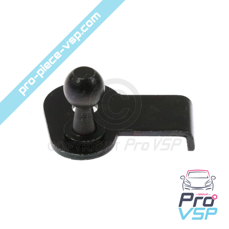 Right fixing of tailgate cylinder