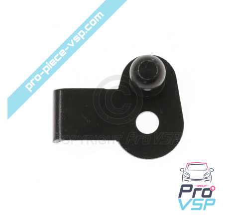 Right fixing of tailgate cylinder