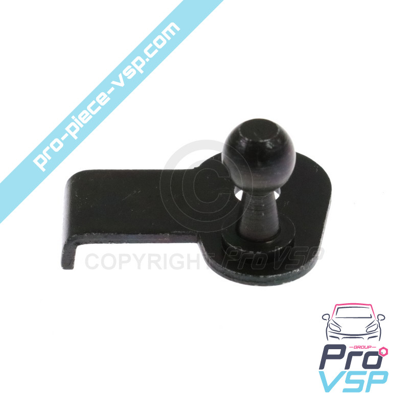 Left fixing of tailgate cylinder