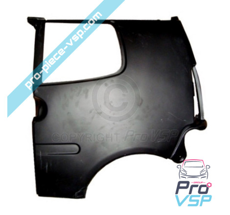 Left rear wing adaptable ABS plastic for Aixam 500evo 500.4 500.5