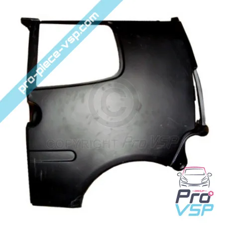 Left rear wing