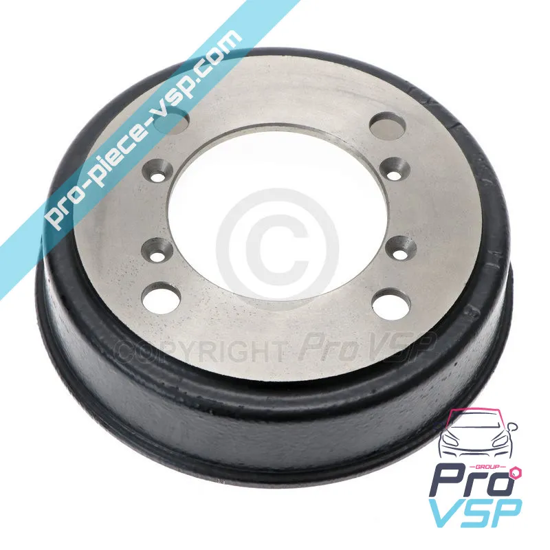 Rear brake drum