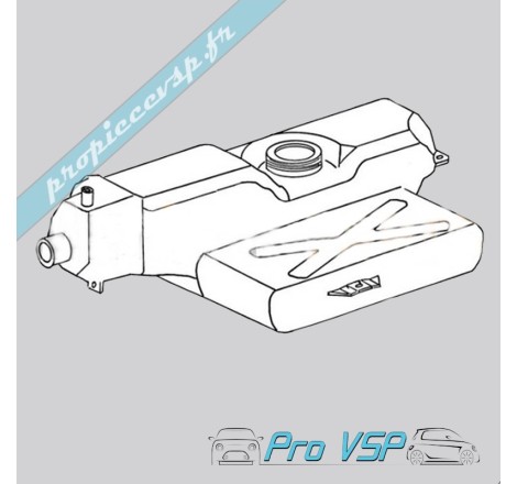 Réservoir de carburant pour mega phase 1 et 2