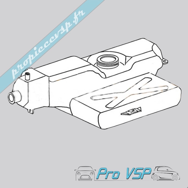 Fuel tank for mega phase 1 and 2