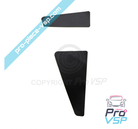 Front left wing adhesive