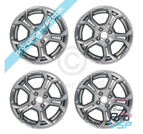 15-inch aluminum rim pack