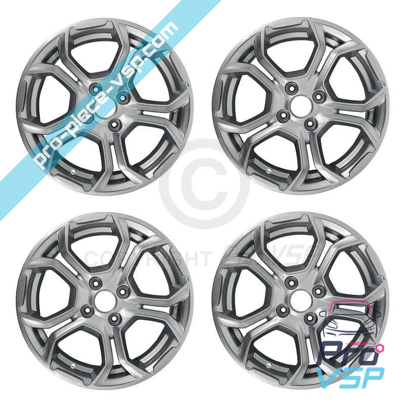 15-inch aluminum rim pack
