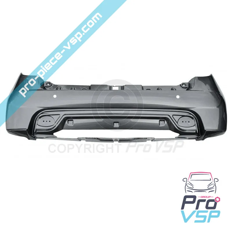 Pare choc arrière origine ( gris graphite ) pour Ligier JS50 Sport phase 1 et JS50L Sport phase 1