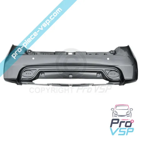 Pare choc arrière origine ( gris graphite ) pour Ligier JS50 Sport phase 1 et JS50L Sport phase 1