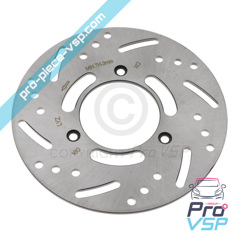 Rear brake disc right Origin