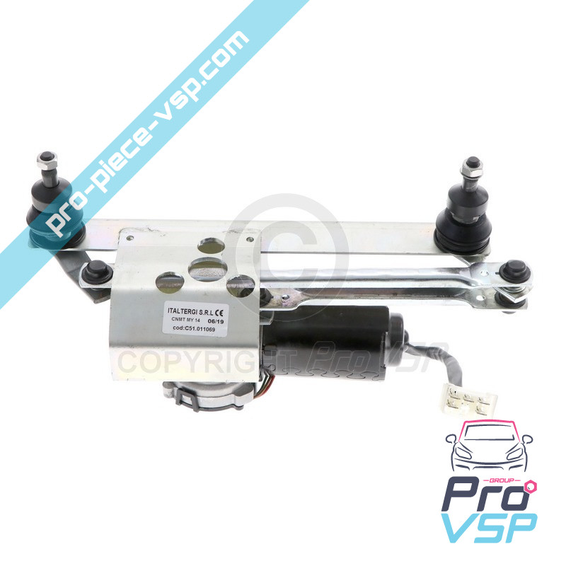 Front wiper motor