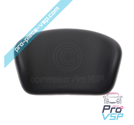 Front seat backrest