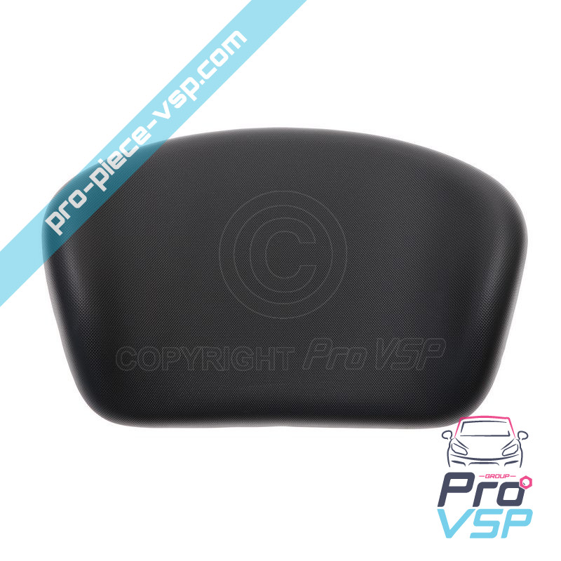 Front seat backrest