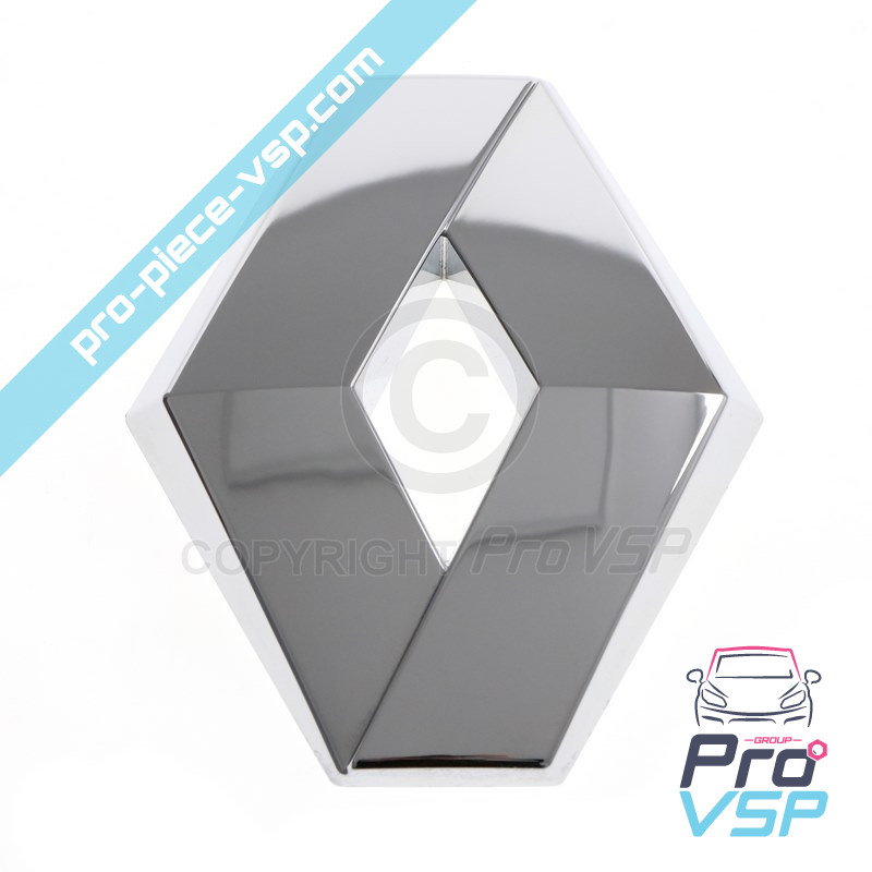 Logotipo de origem cromada para Renault Twizy
