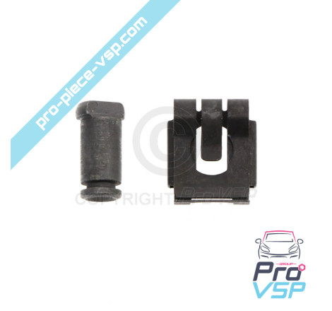 Cylinder master link axis / brake pedal