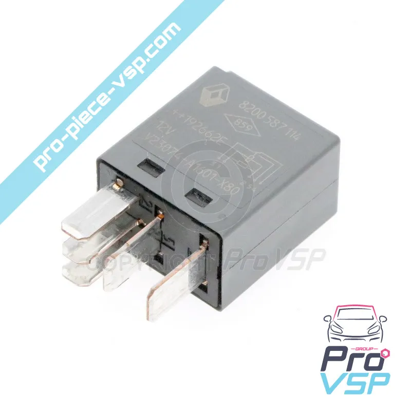 Relè grigio a 5 pin