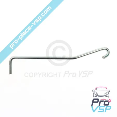 Right rear door stop rod origin for Microcar