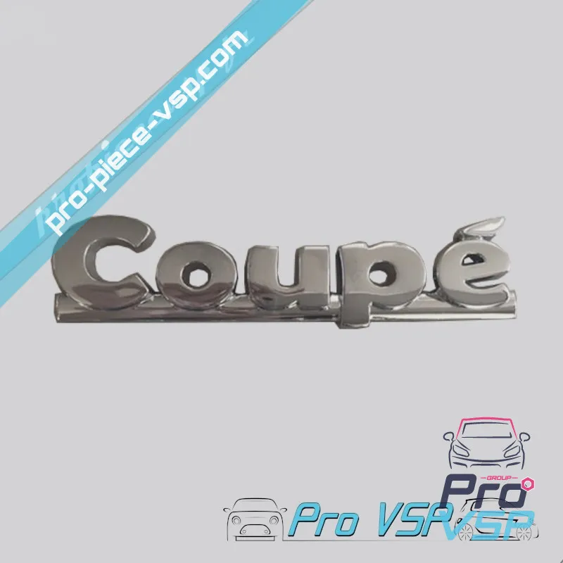 Logo chromé pour aixam coupé ( impulsion et vision )