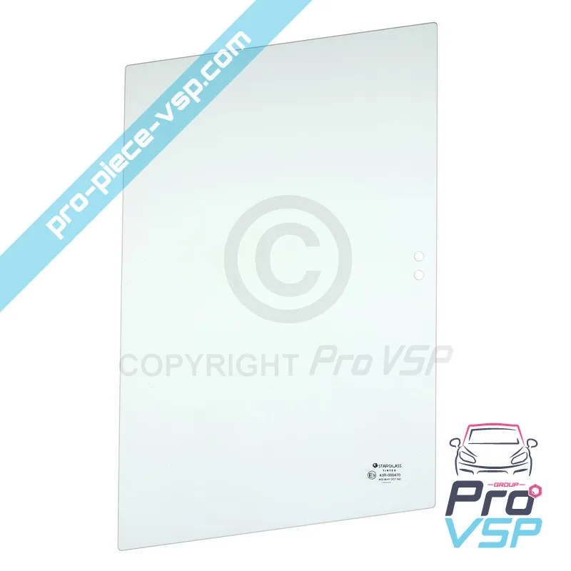 Ventana de la puerta izquierda