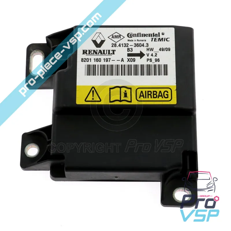 Airbag Calculator Originea pentru Renault Twizy