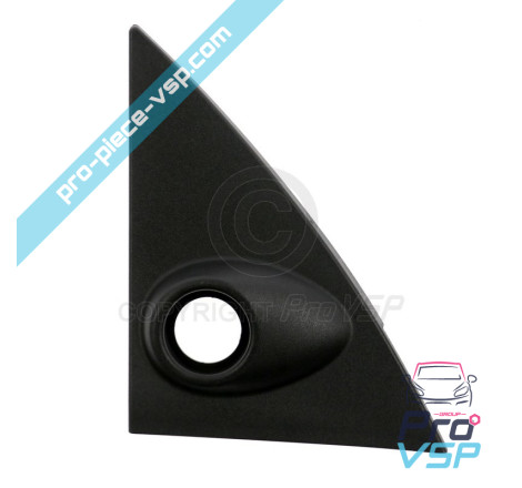 Right Outdoor Mirror Triangle