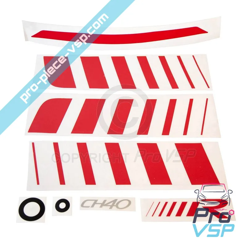 Kit autocollant origine pour Chatenet Kit autocollant origine pour Chatenet