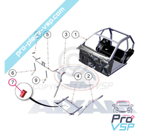 Cradle insert