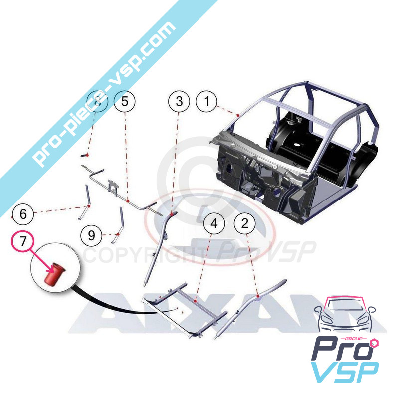 Cradle insert