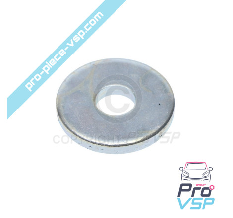 Tensioner roller washer