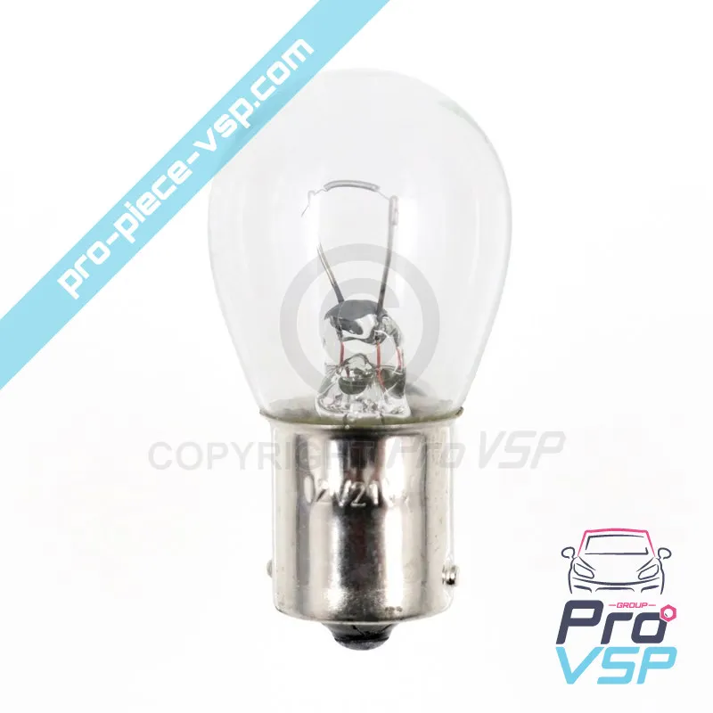 White flashing bulb