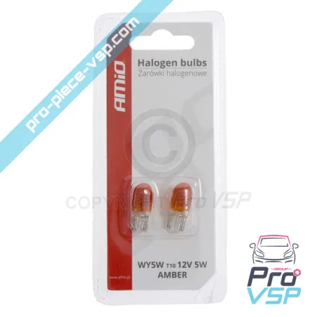 Bombilla naranja de la nocta