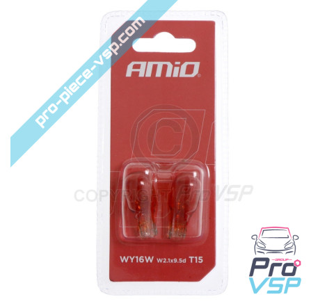 Rear flashing light bulb