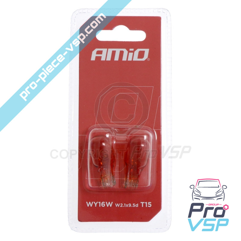 Rear flashing light bulb