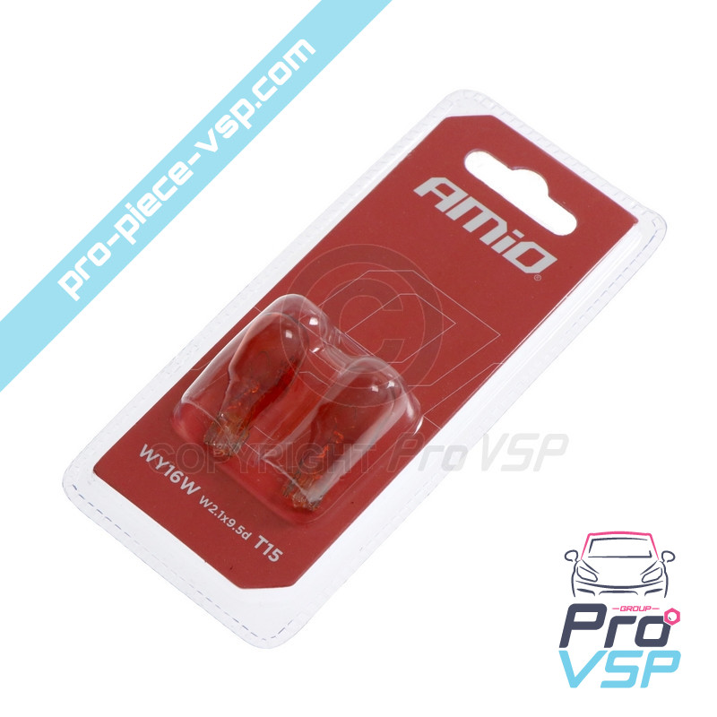 Rear flashing light bulb