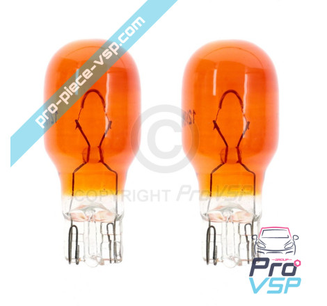 Rear flashing light bulb